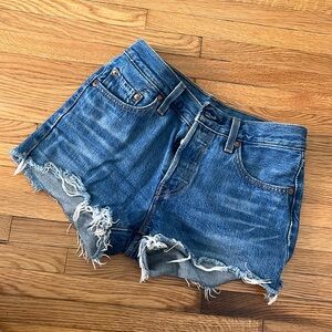 Levi’s original 501 denim shorts